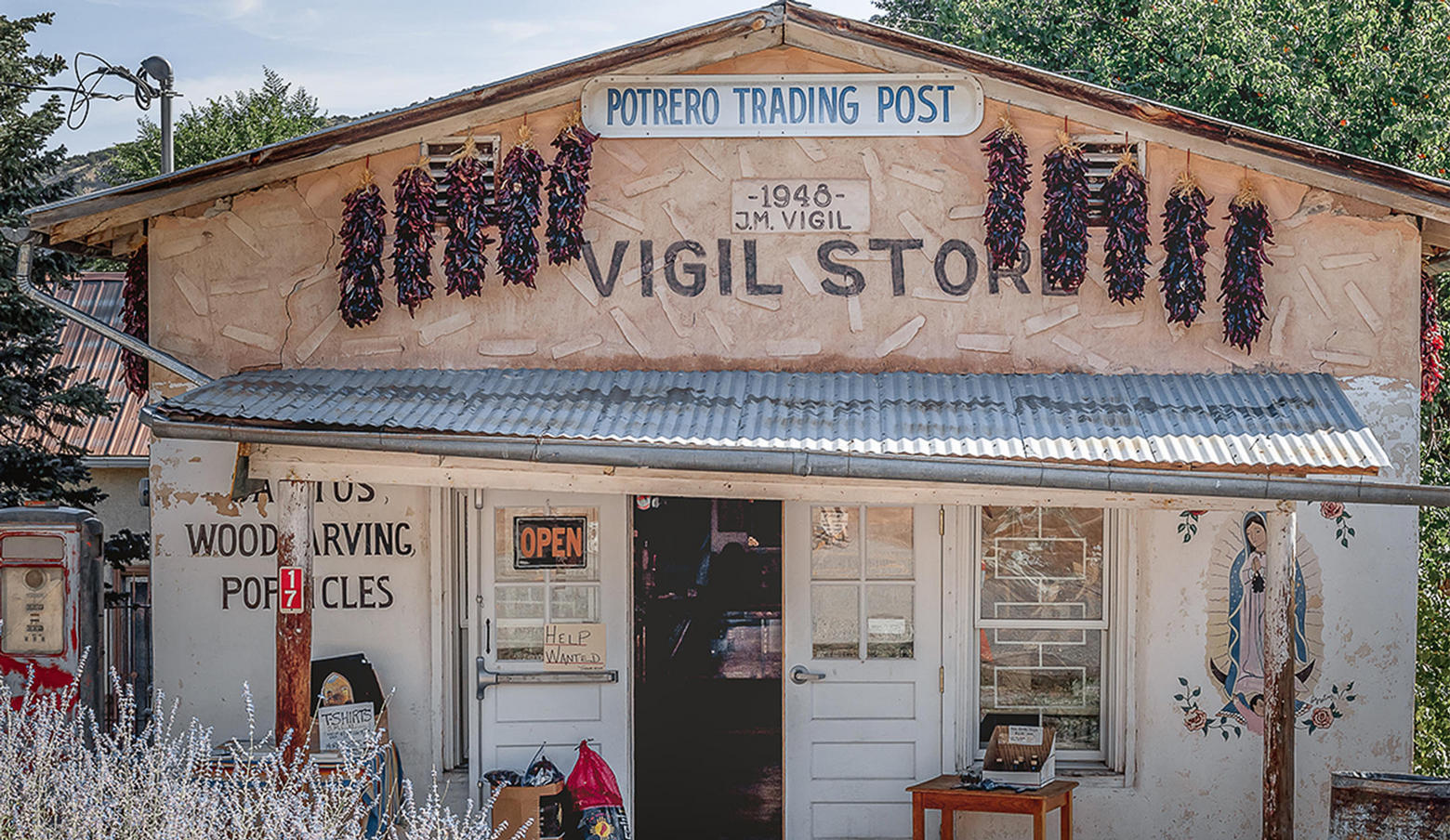 Front of Vigil Store